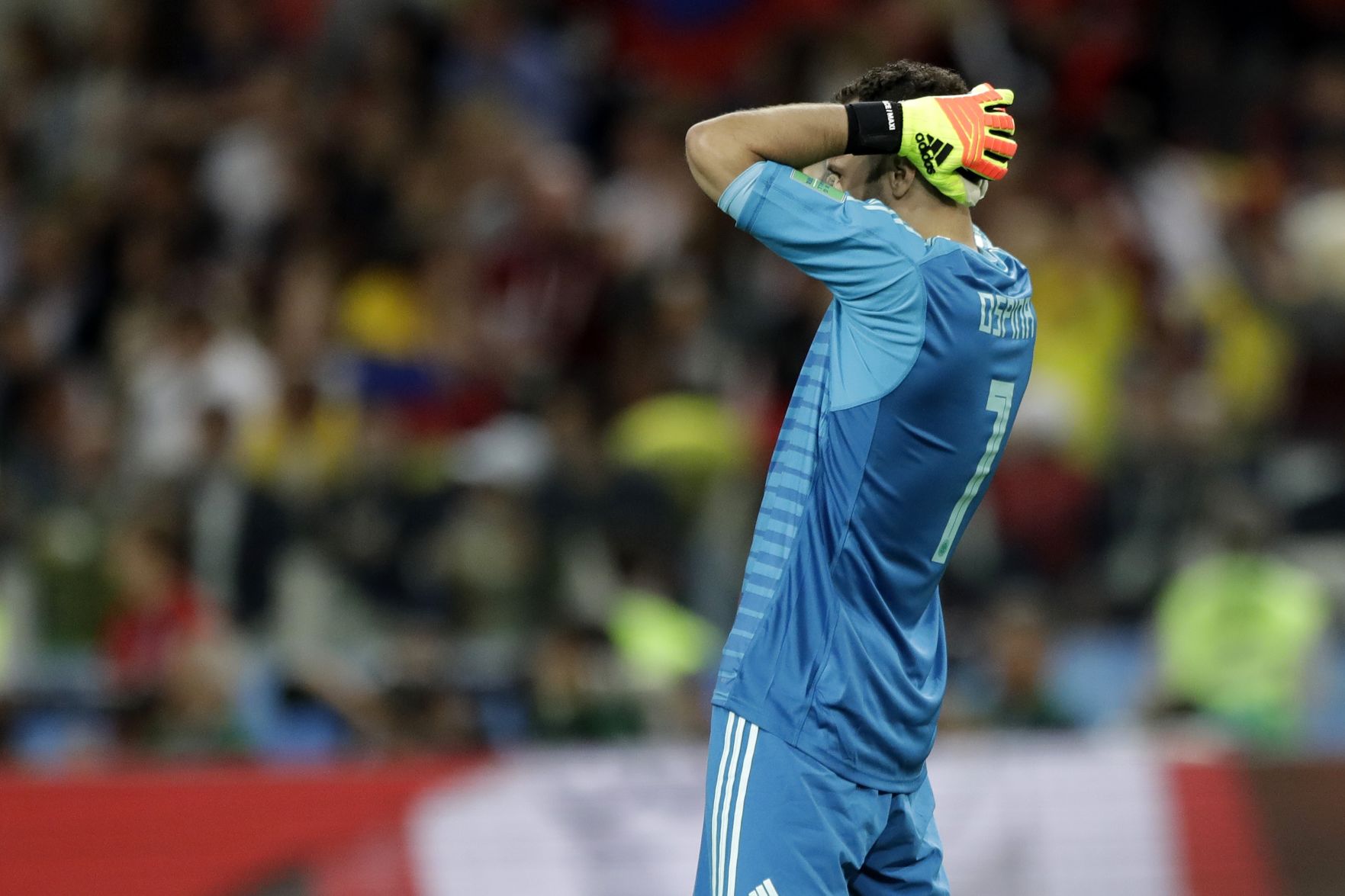 Colombia goalie